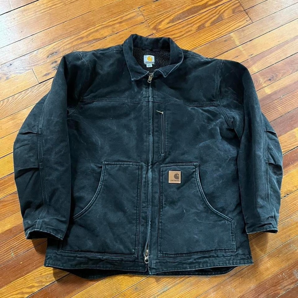 1990s Sun Faded Carhartt Arctic Jacket size L